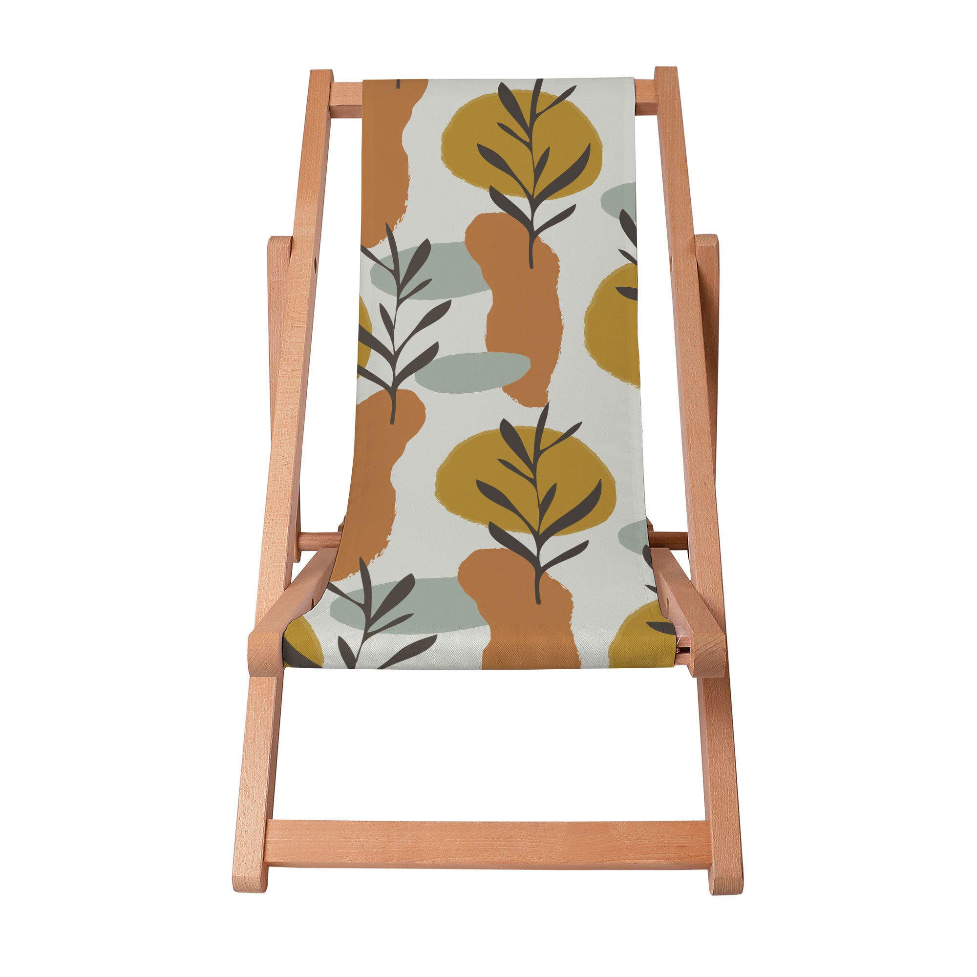 Wooden Deck Chair Warm September-S