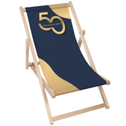 Wooden Deck Chair Life Begins After 50