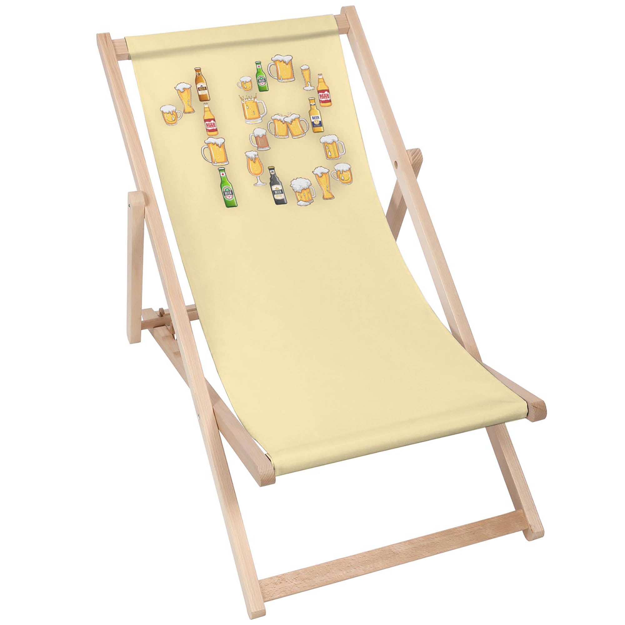 Wooden Deck Chair 18th Birthday