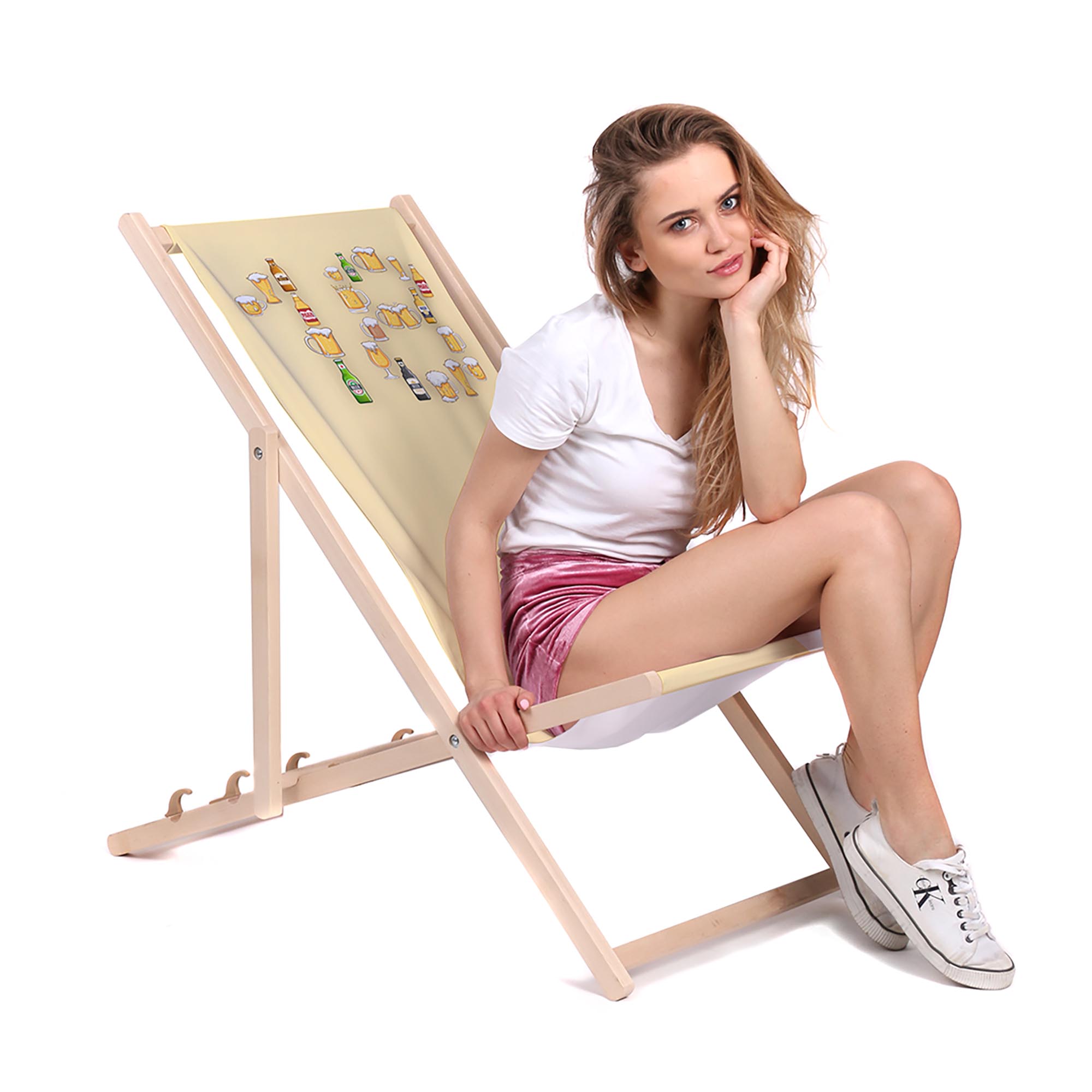 Wooden Deck Chair 18th Birthday