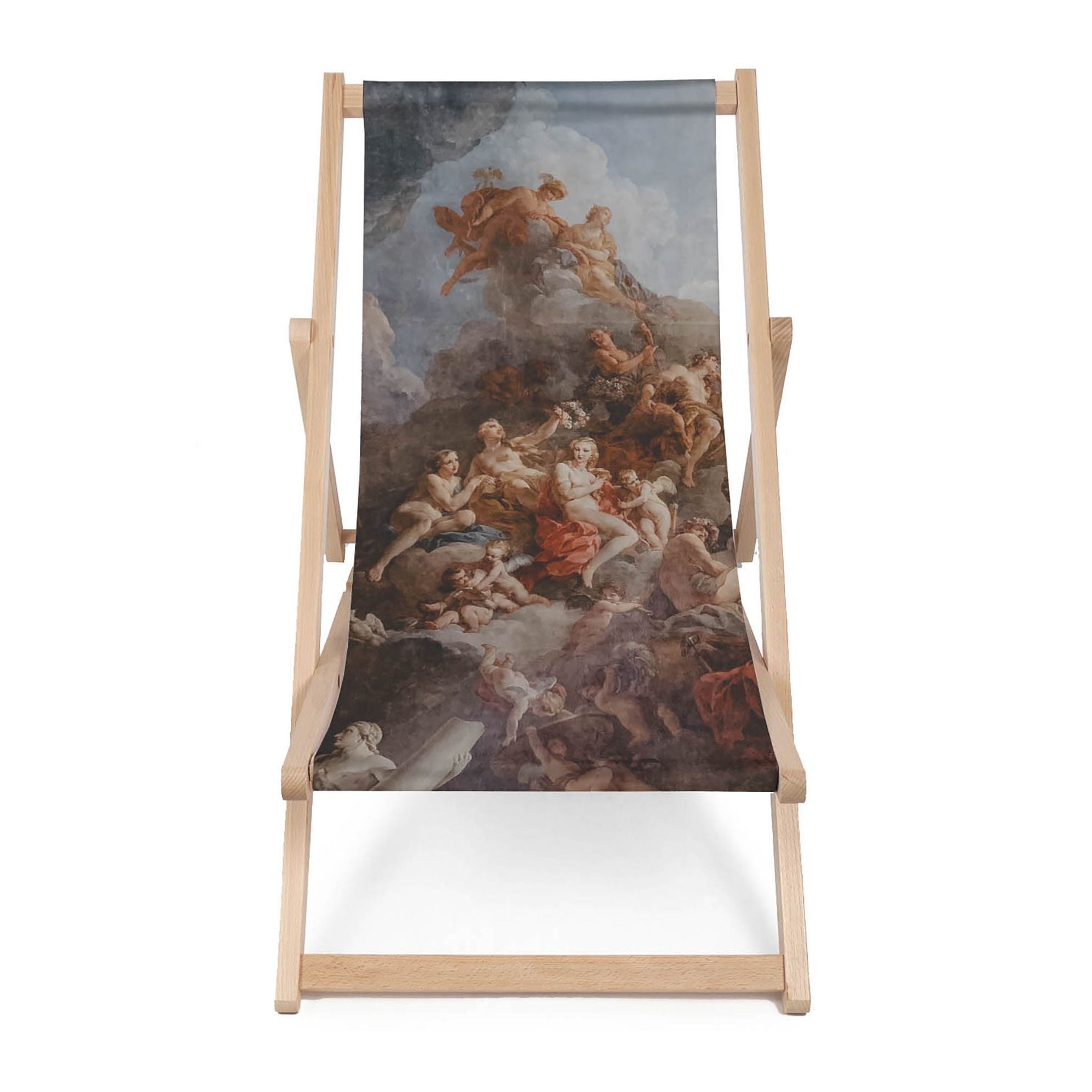 Wooden Deck Chair Art