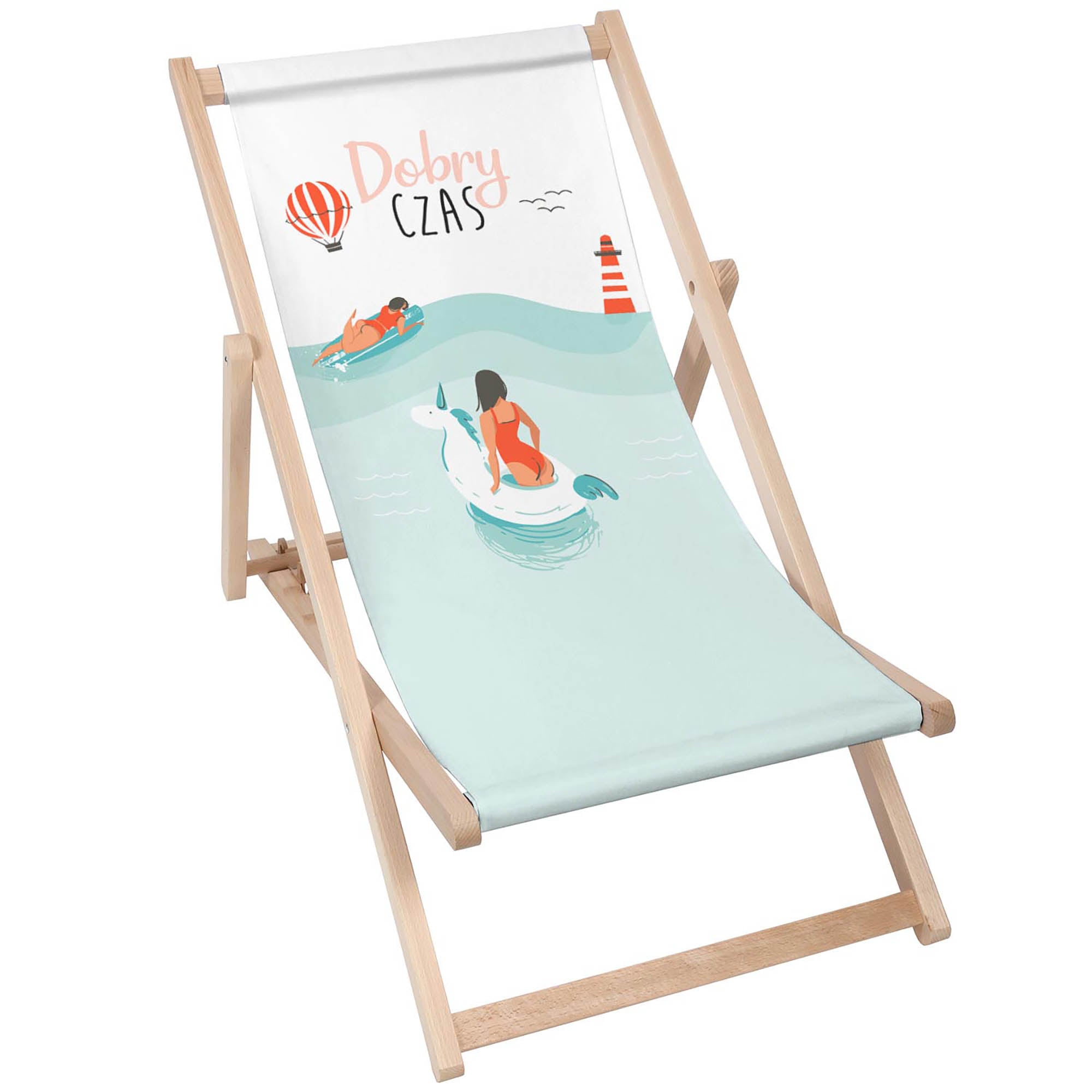 Wooden Deck Chair Good Times