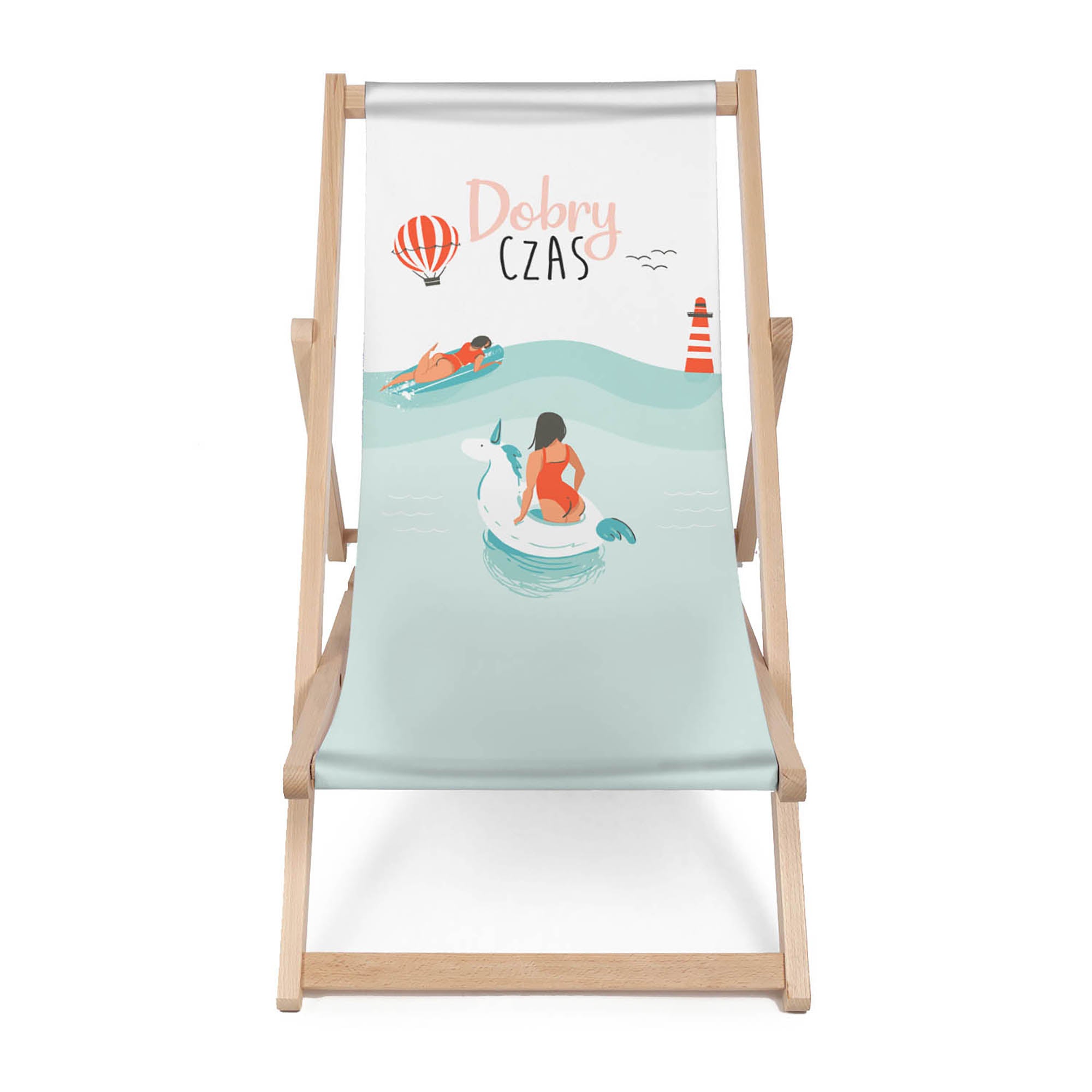 Wooden Deck Chair Good Times