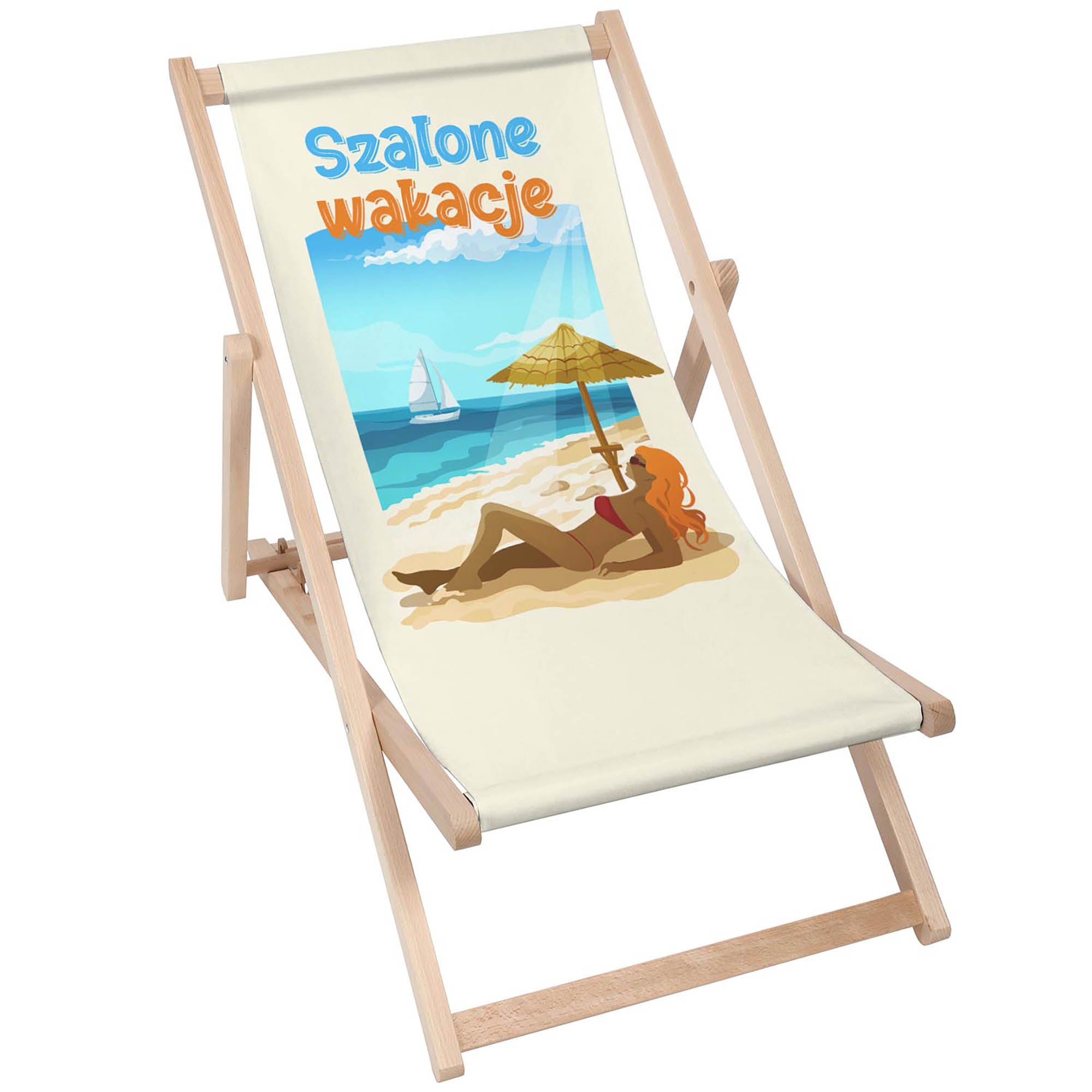 Wooden Deck Chair Crazy Holidays