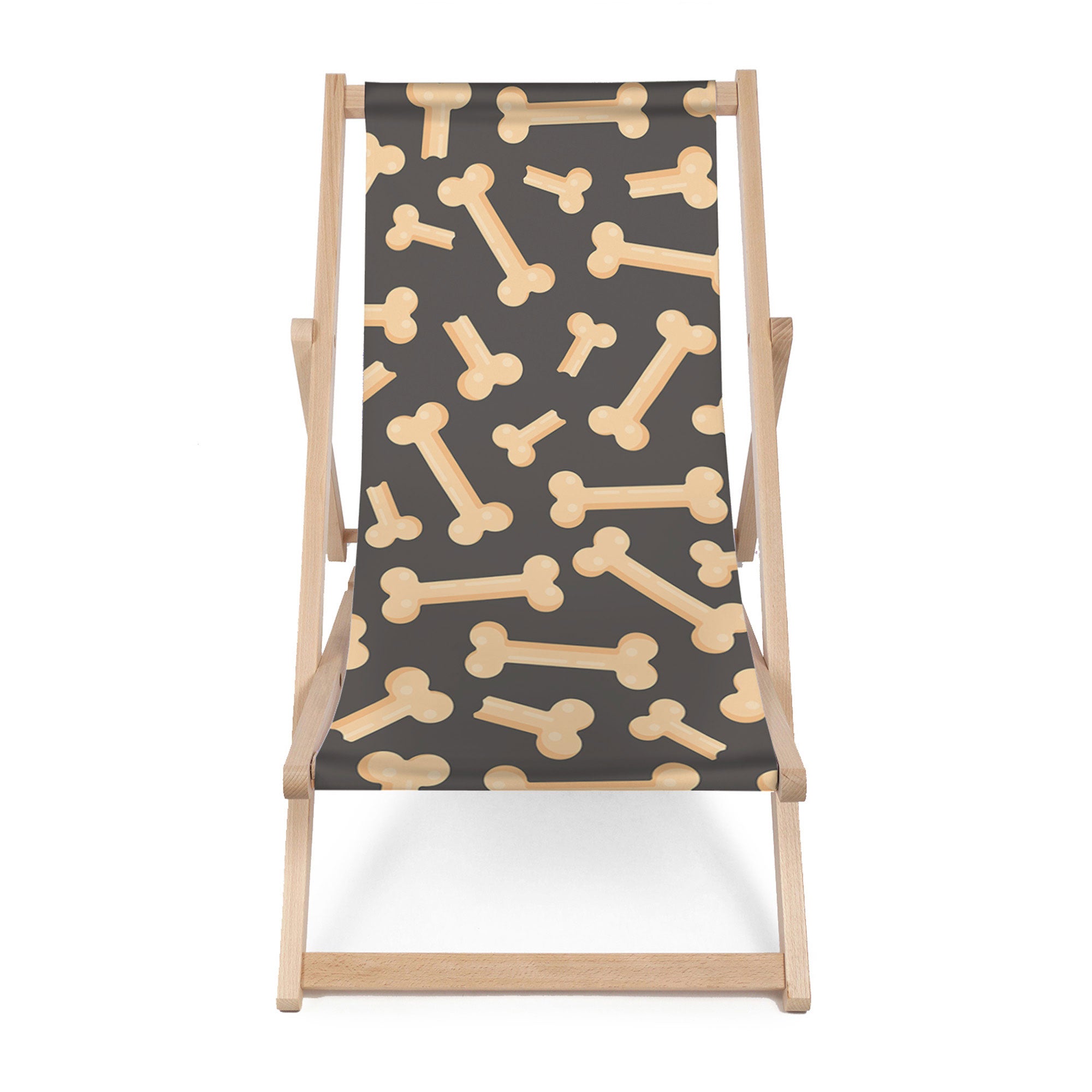 Wooden Deck Chair Bones-M
