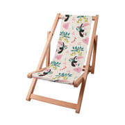 Wooden Deck Chair Toucan Pastel