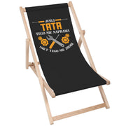 Wooden Deck Chair If Dad Doesn’t Fix It