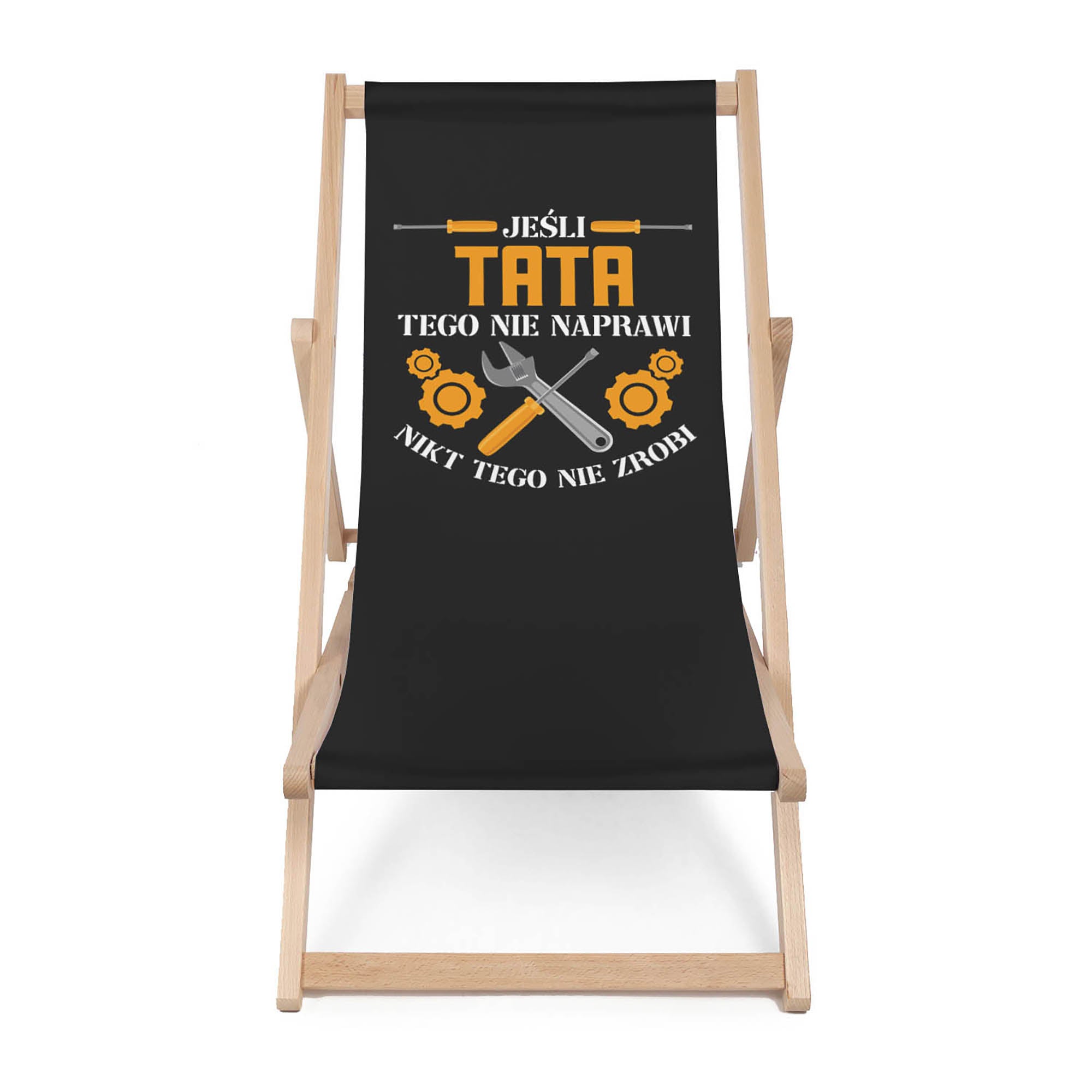 Wooden Deck Chair If Dad Doesn’t Fix It