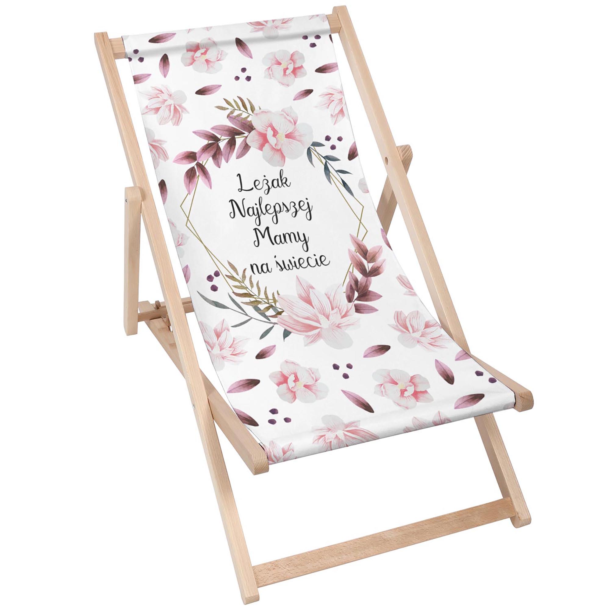 Wooden Deck Chair To the Best Mom in the World