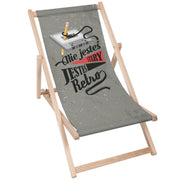 Wooden Deck Chair You Are Not Old (male)