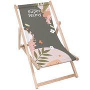 Wooden Deck Chair Relaxation Zone