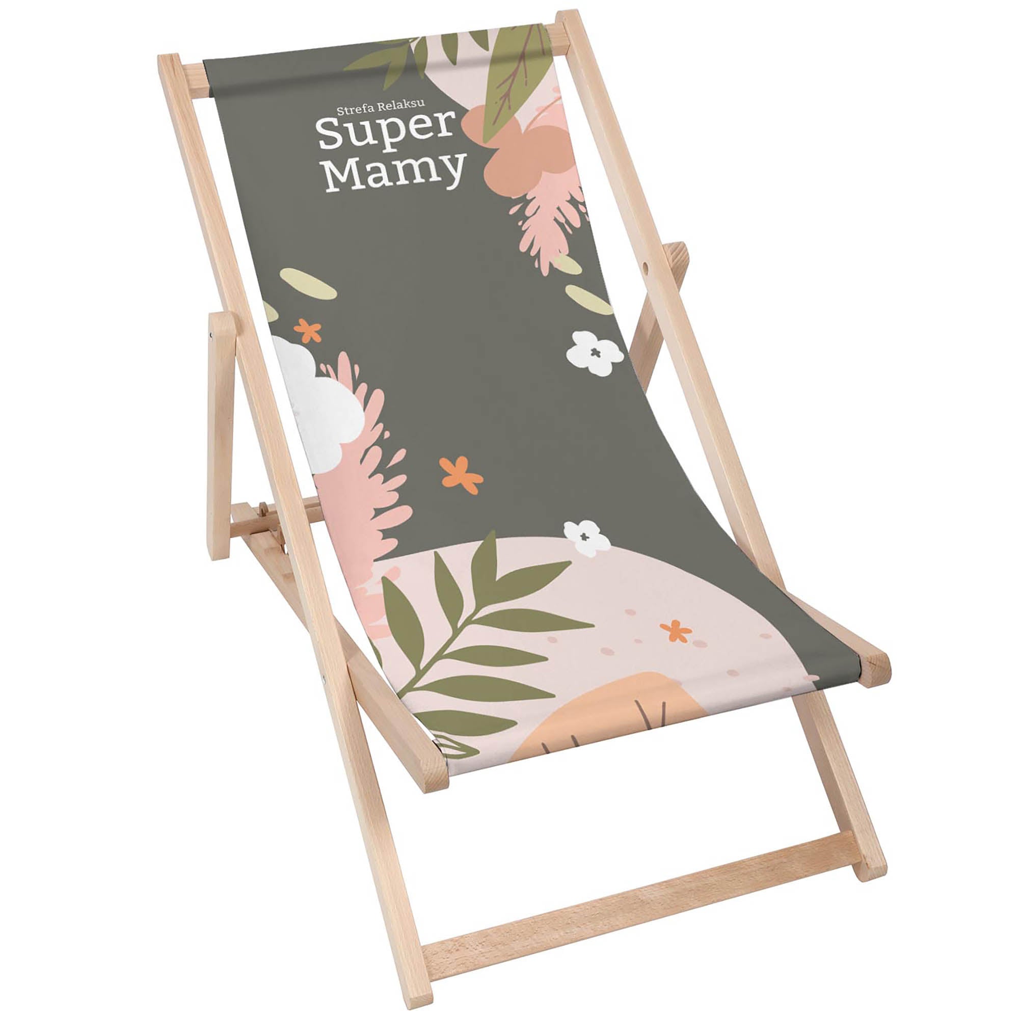 Wooden Deck Chair Relaxation Zone