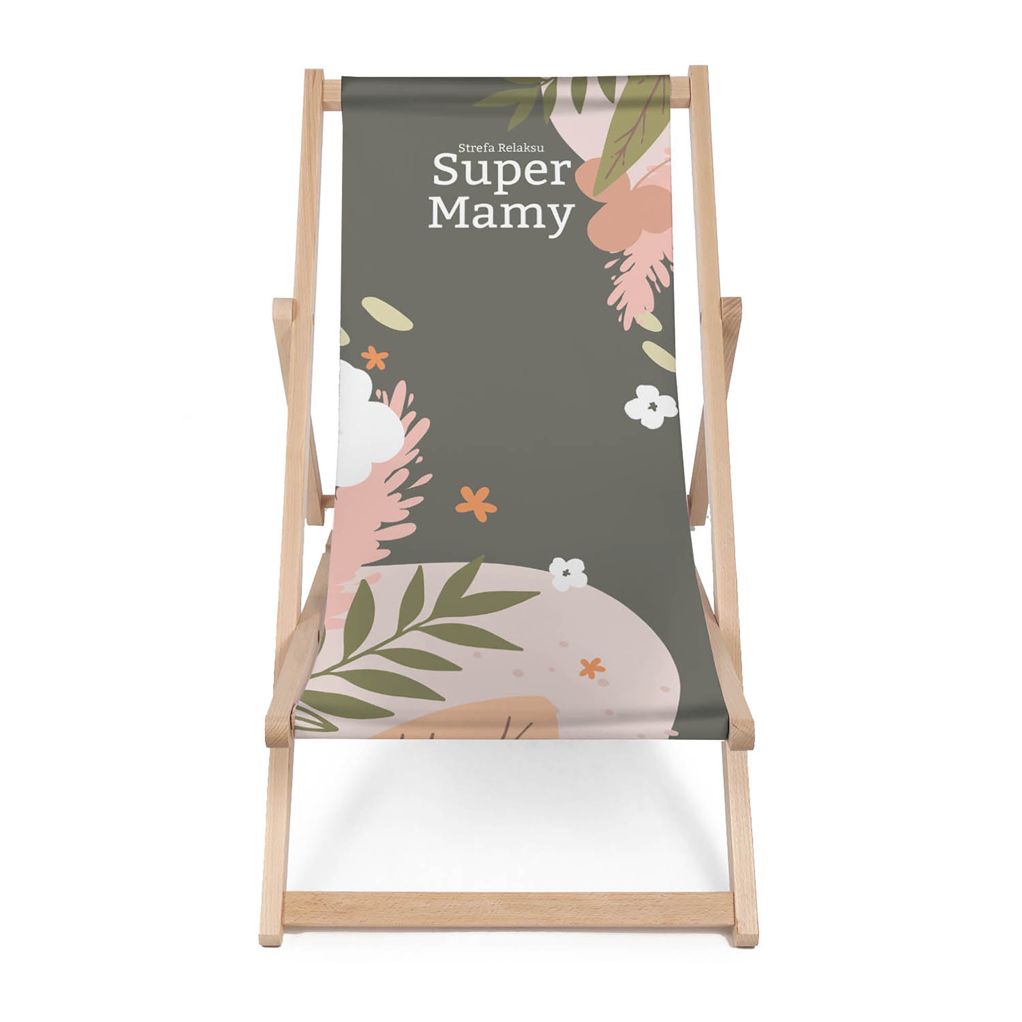 Wooden Deck Chair Relaxation Zone