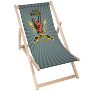 Wooden Deck Chair Dad Wonder of the World