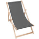 Leżak drewniany Basic-M-CHARCOAL