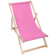 Leżak drewniany Basic-M-PINK