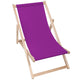 Leżak drewniany Basic-M-PURPLE
