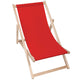 Leżak drewniany Basic-M-RED