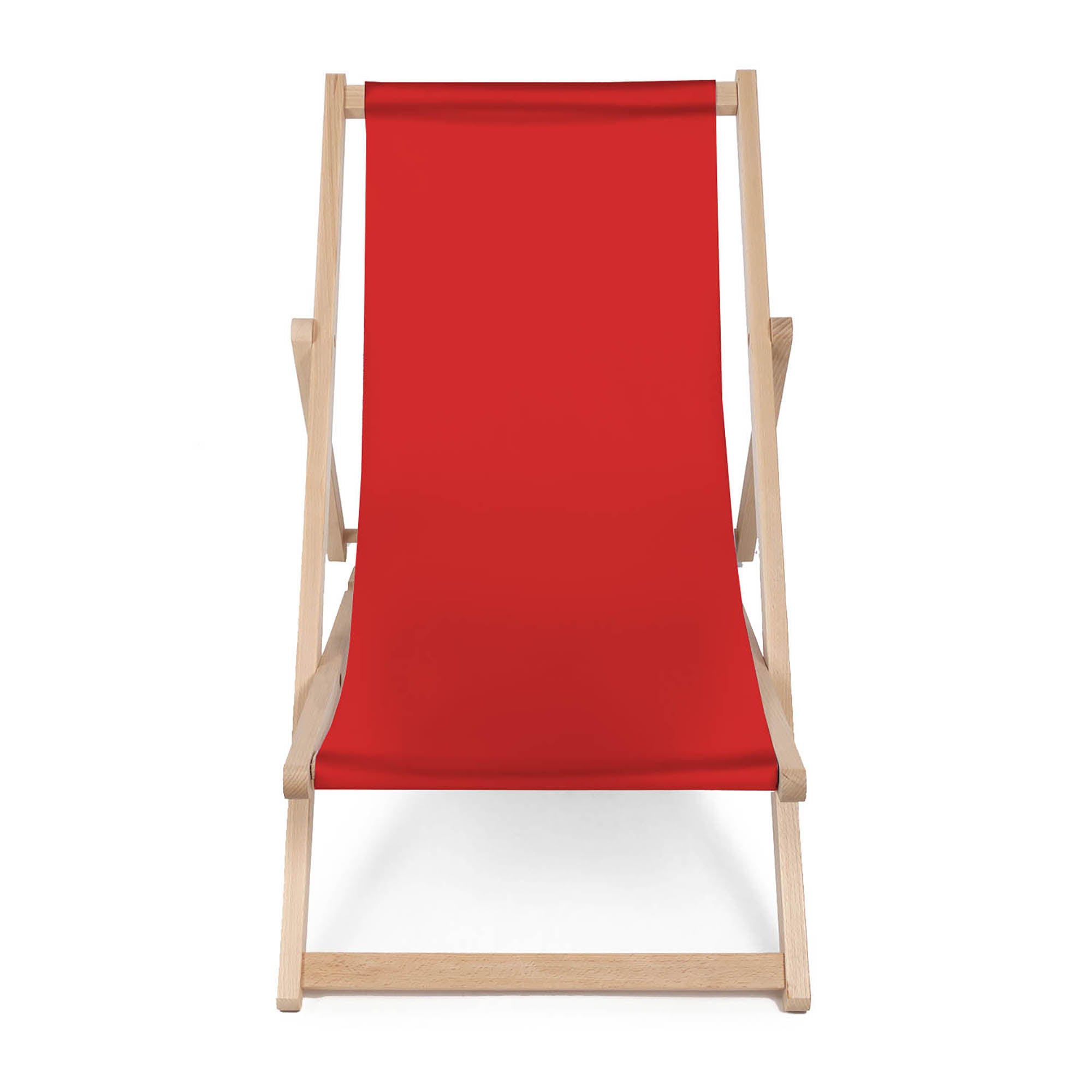 Leżak drewniany Basic-M-RED