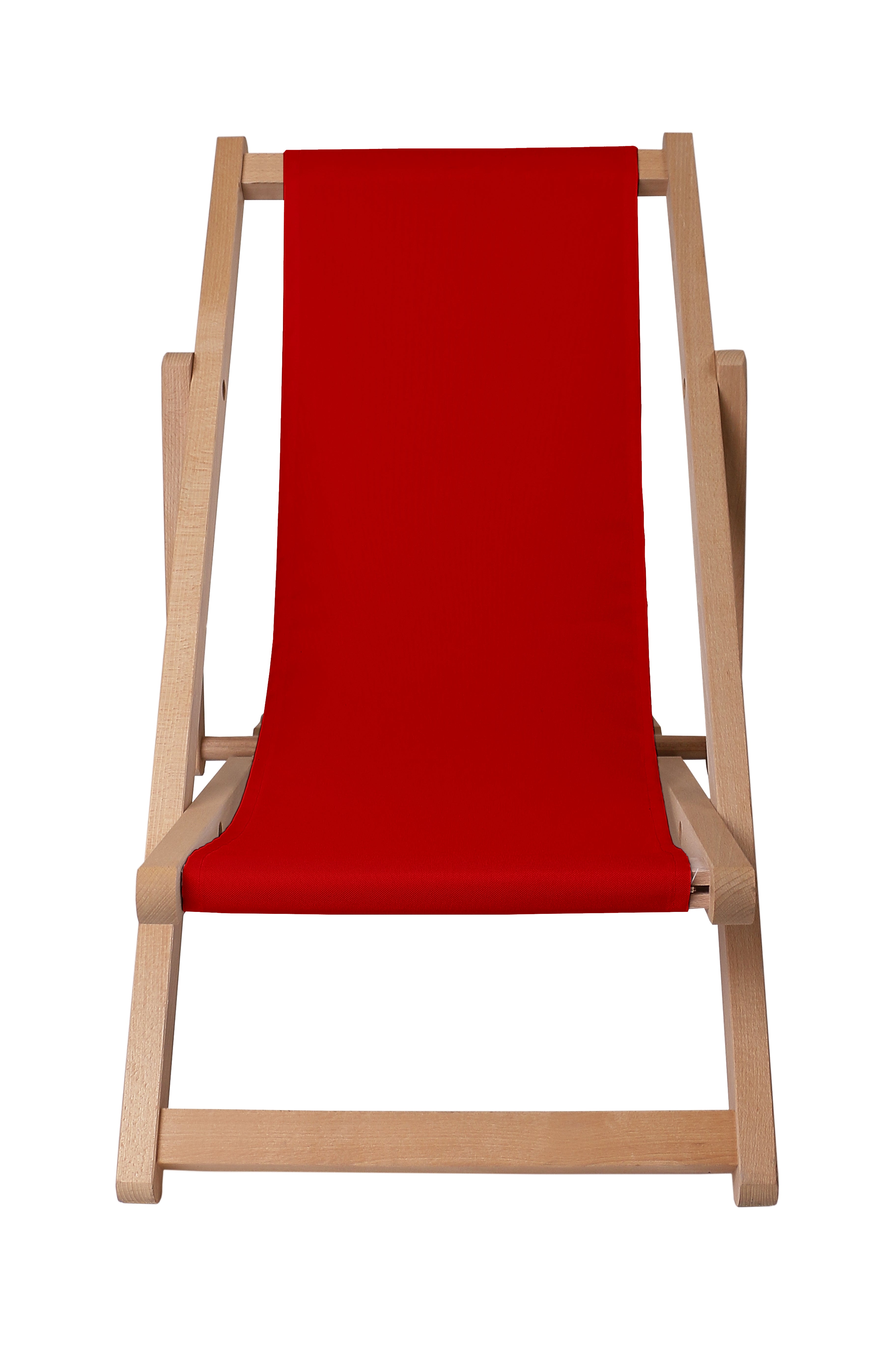 Leżak drewniany Basic-M-RED