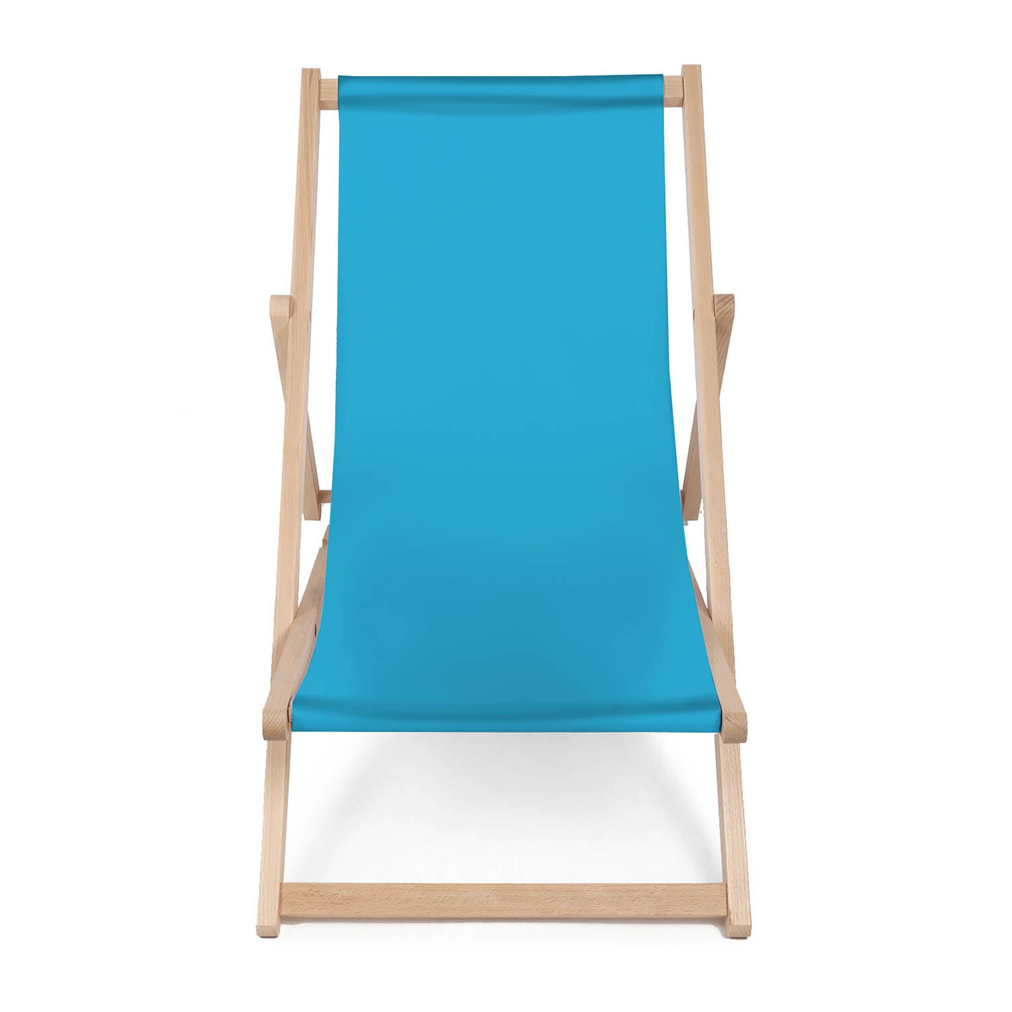 Wooden Deck Chair Basic-M-SKY