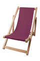 Leżak drewniany Basic-S-BURGUND
