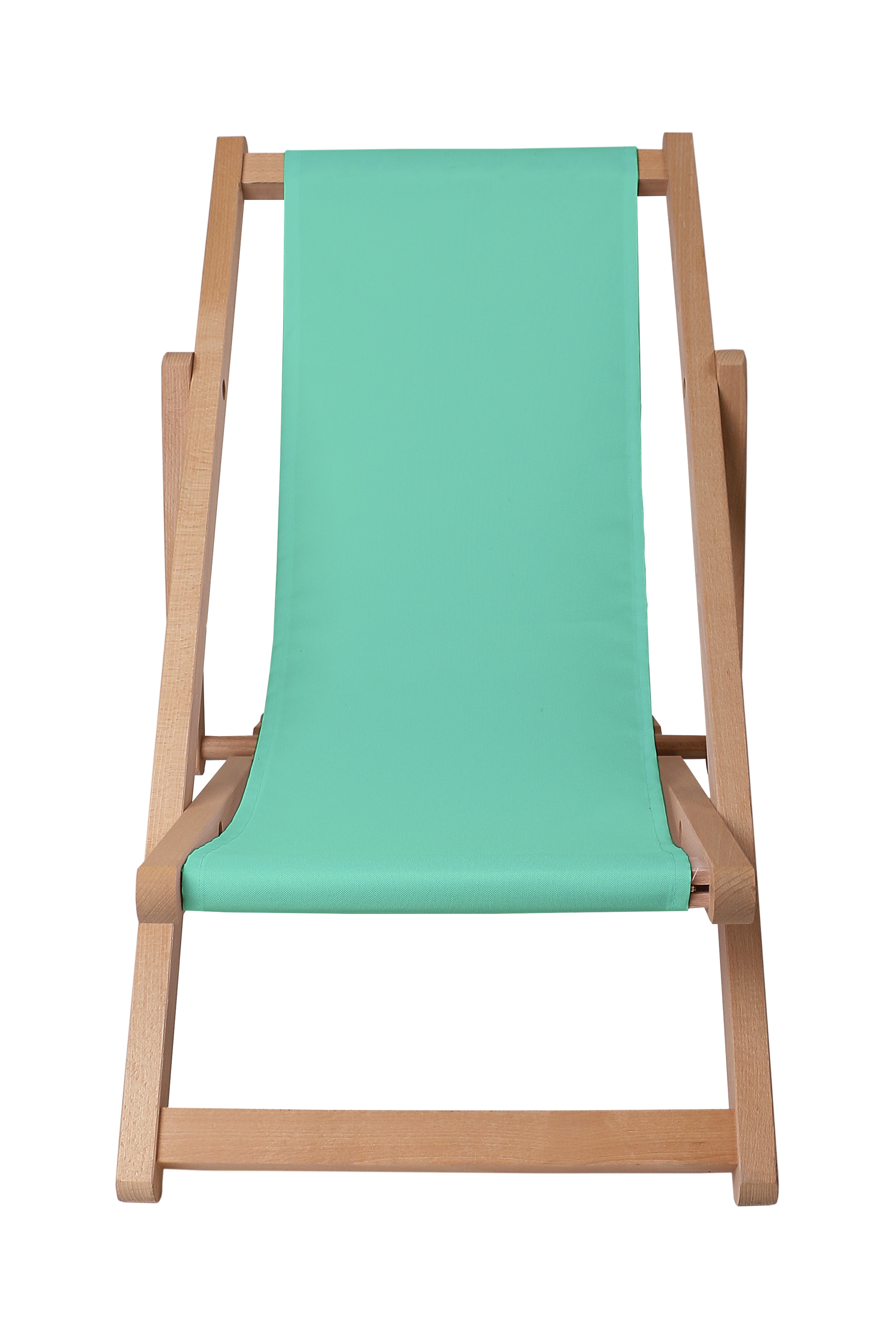 Wooden deck chair Basic-S-LAZUR