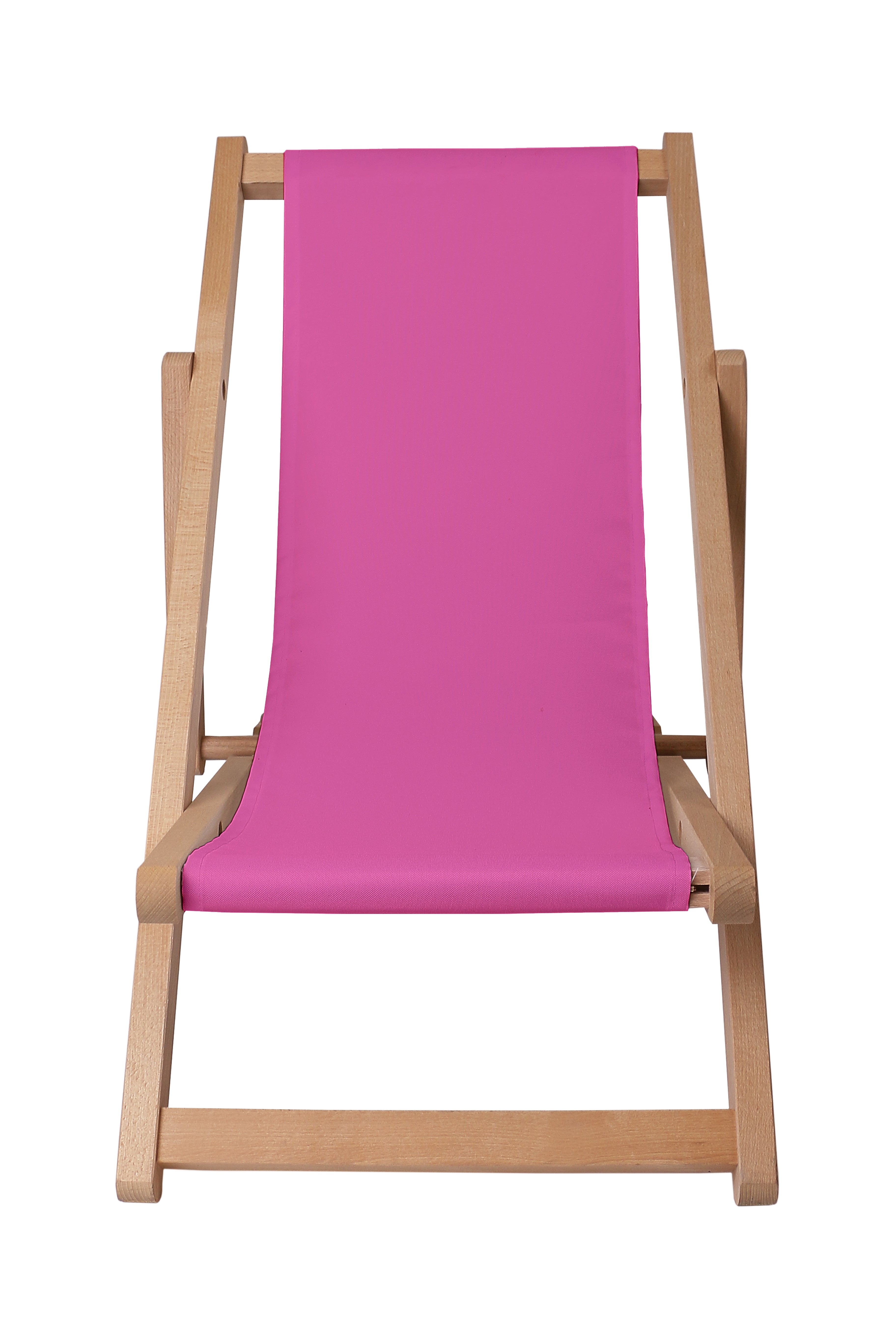 Wooden deck chair Basic-S-ROSE