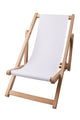Leżak drewniany Basic-S-WHITE