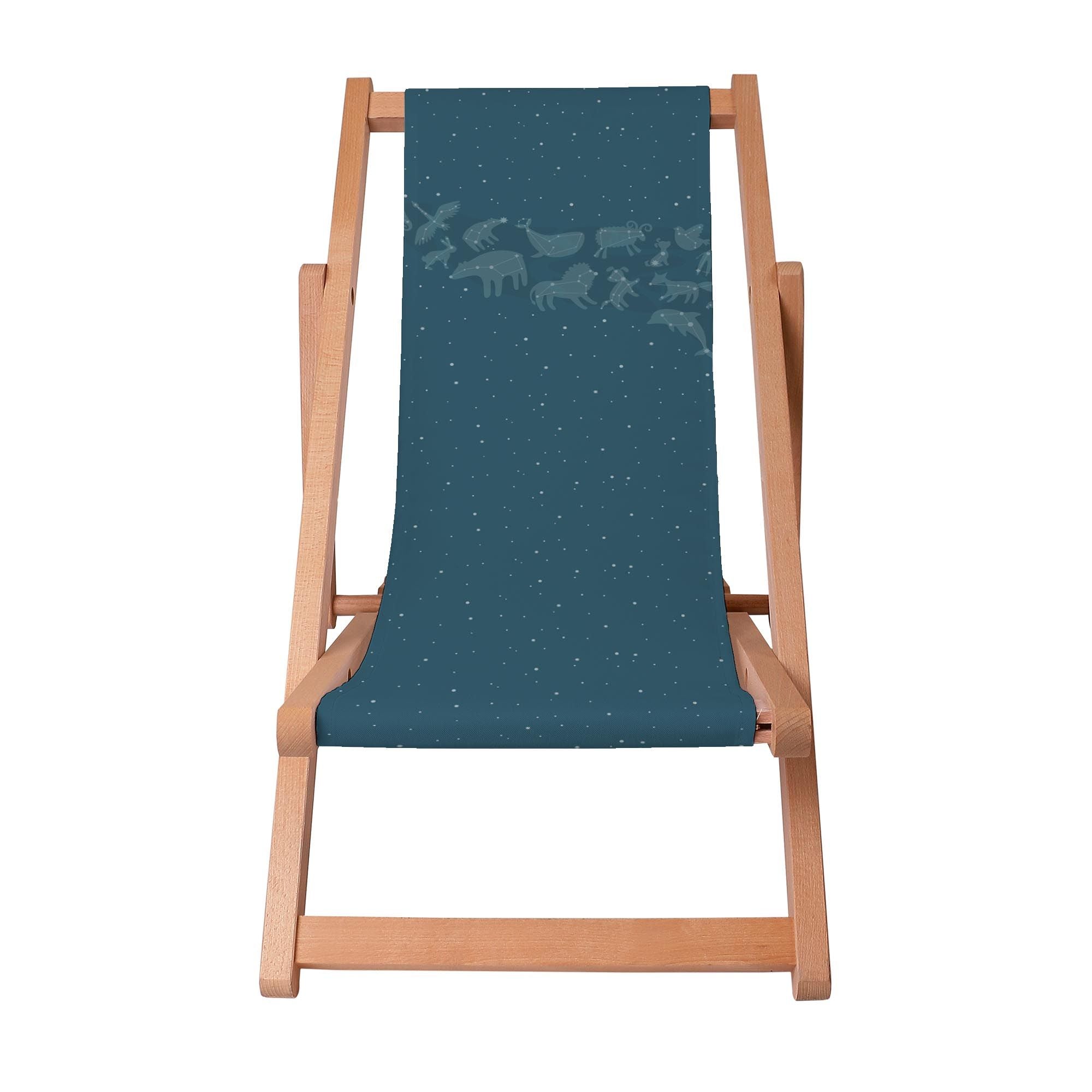 Wooden Deck Chair Animal Star Constellations-S