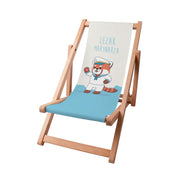 Wooden deck chair for Sailor