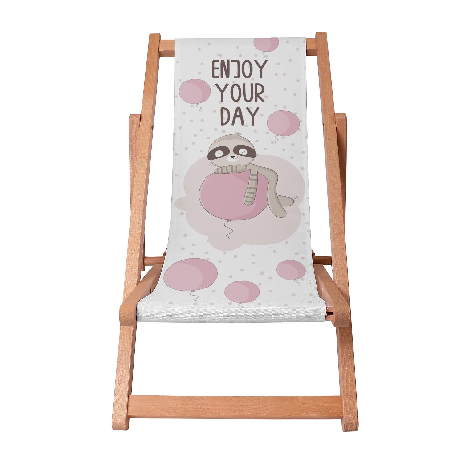 Wooden Deck Chair Enjoy your Day