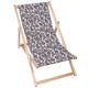 Wooden Deck Chair Flower Buds-M