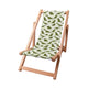 Wooden Deck Chair Green Dinosaurs-S