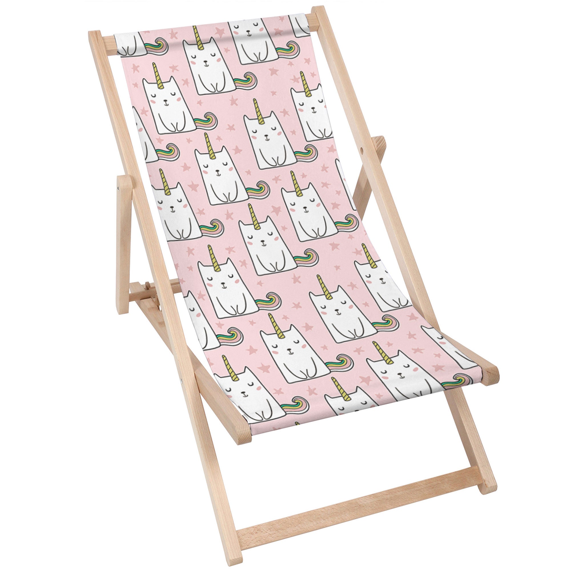 Wooden Deck Chair Kitty-Cone-M