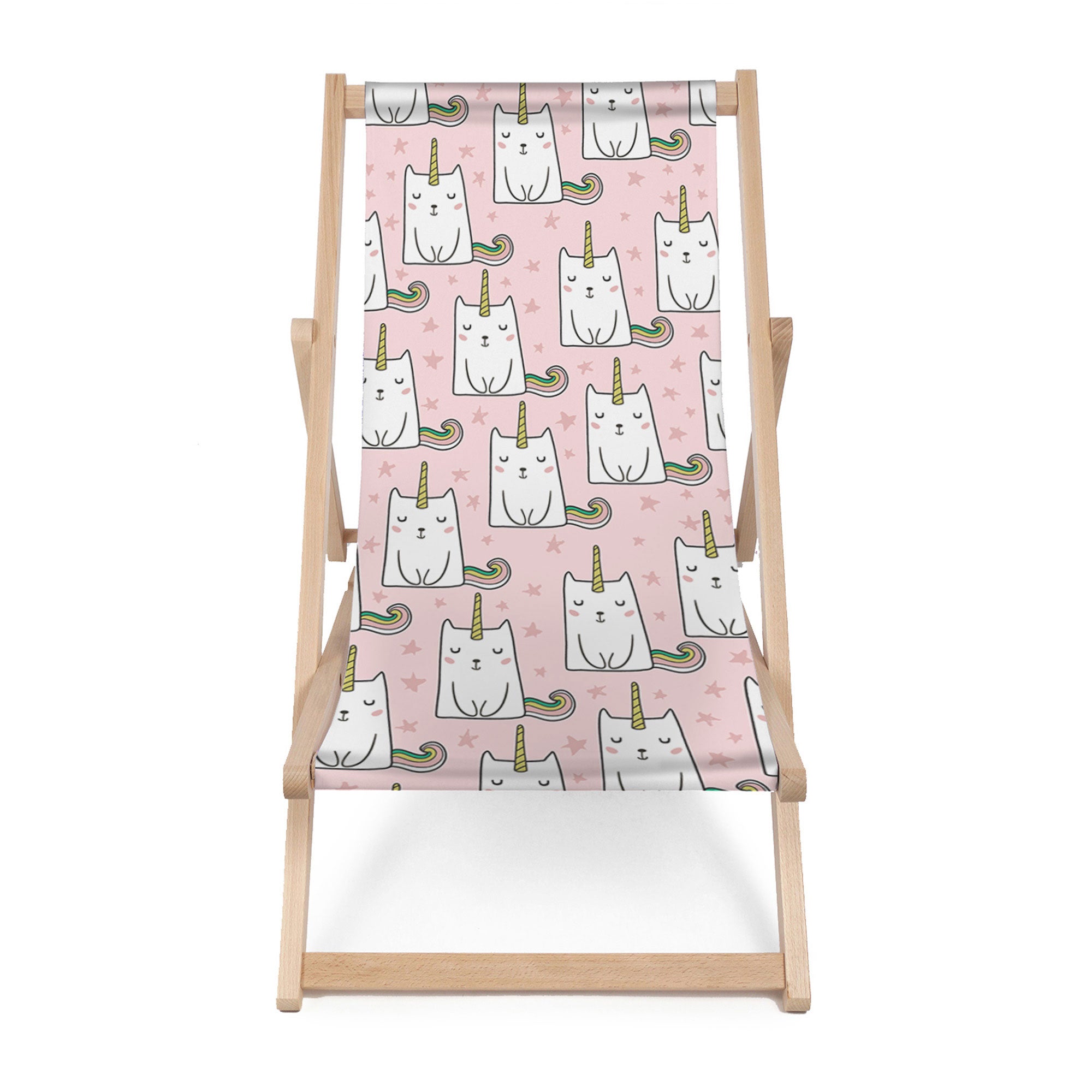 Wooden Deck Chair Kitty-Cone-M