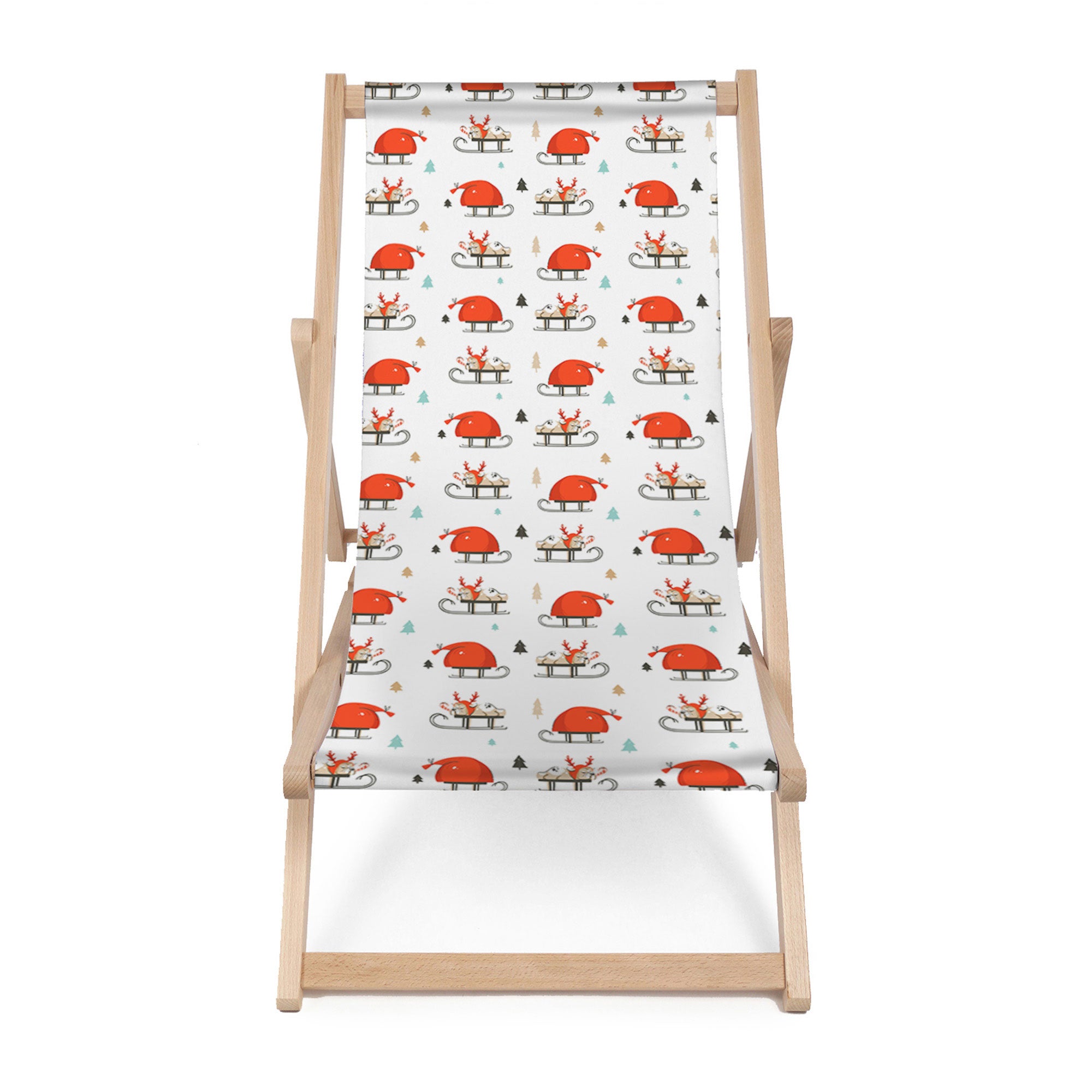 Wooden Deck Chair Lazy Dog-M