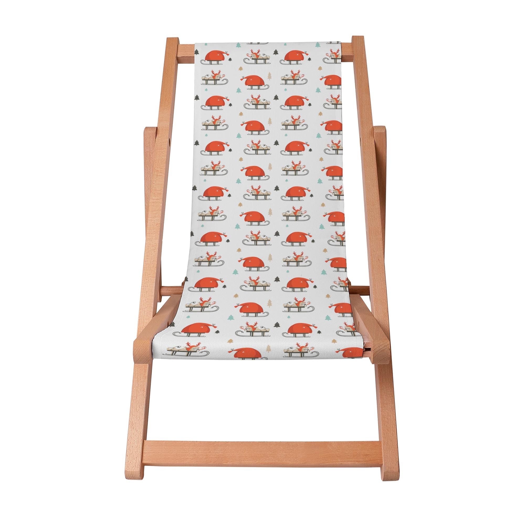 Wooden Deck Chair Lazy Dog