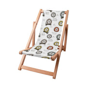 Wooden Deck Chair Smiling Lion-S