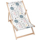 Wooden Deck Chair Love-M