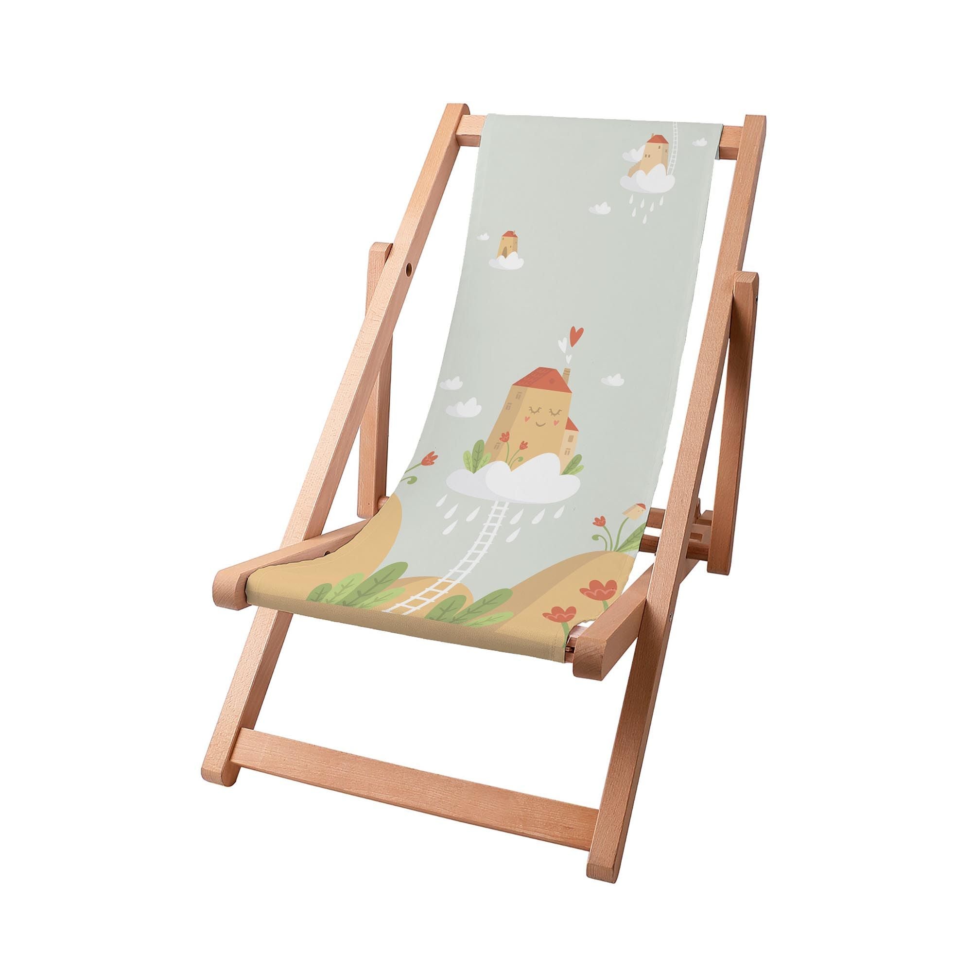 Wooden Deck Chair Magic House-S
