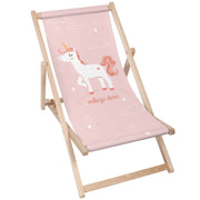 Wooden Deck Chair Have a Nice Day-M