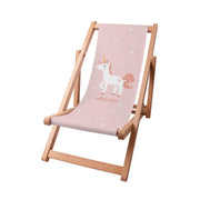 Wooden Deck Chair Have a Nice Day