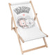 Wooden Deck Chair Best Friends-M