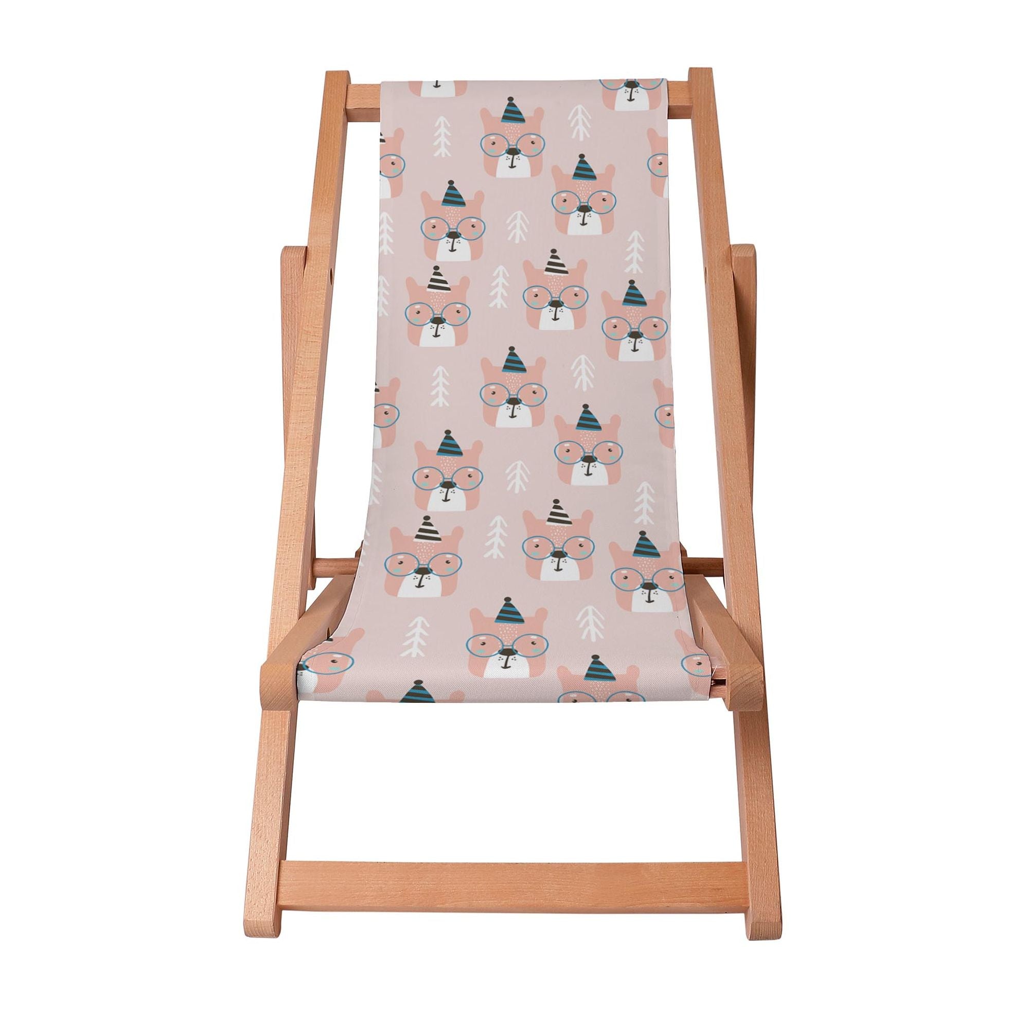 Wooden Deck Chair Mr. Bear-S