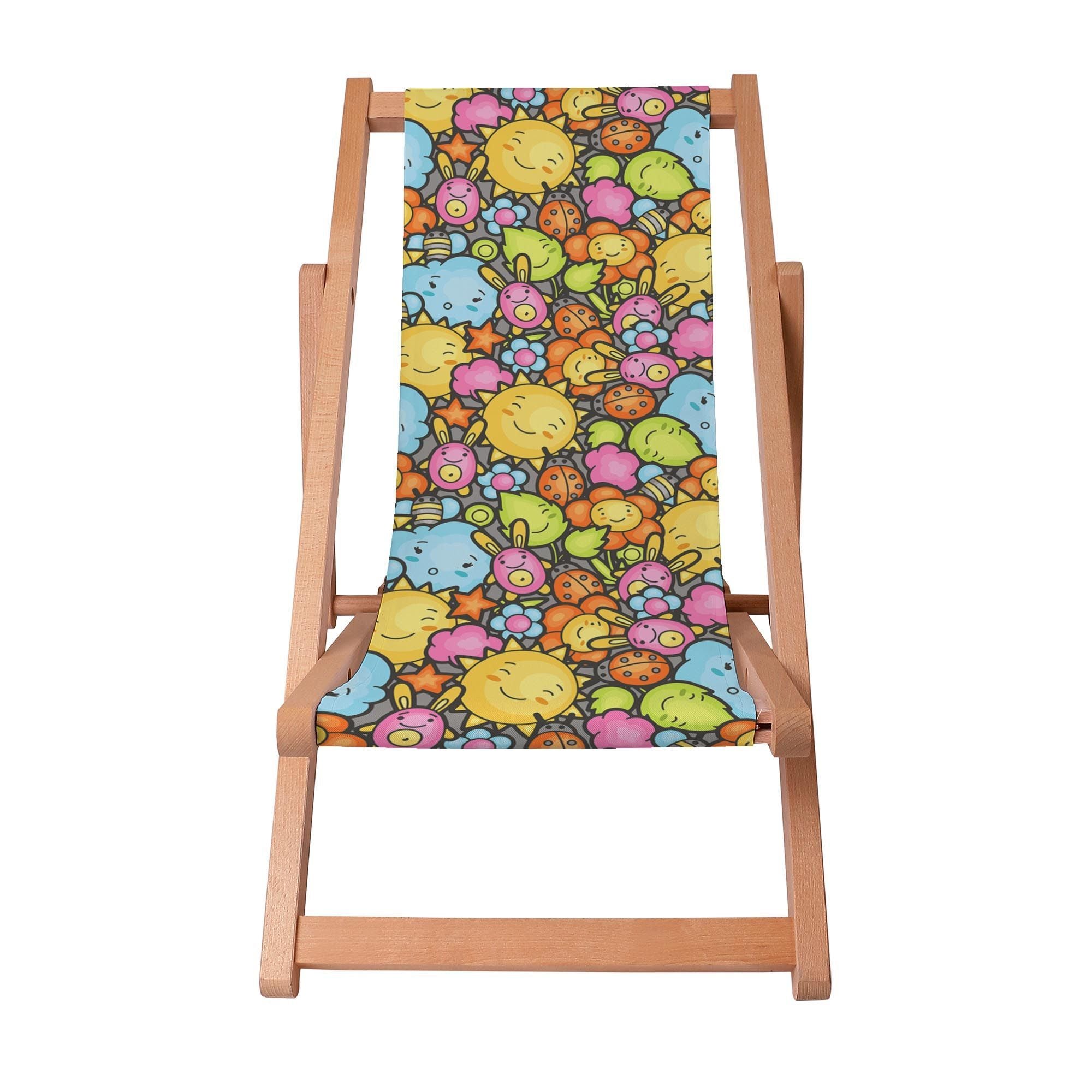 Wooden Deck Chair Friends