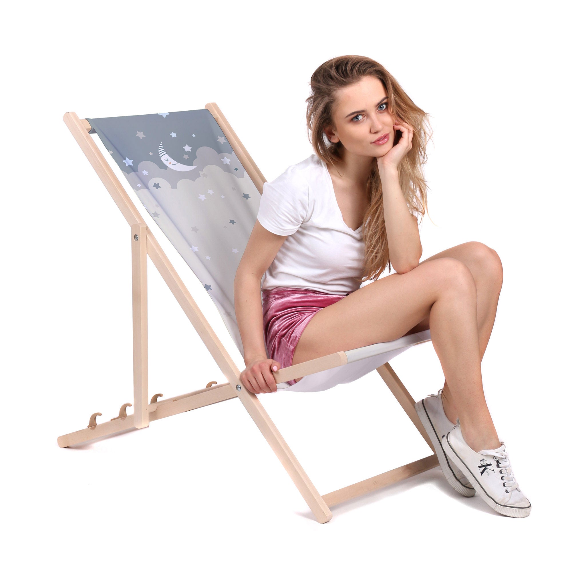 Wooden Deck Chair Sweet Dream Moon-M