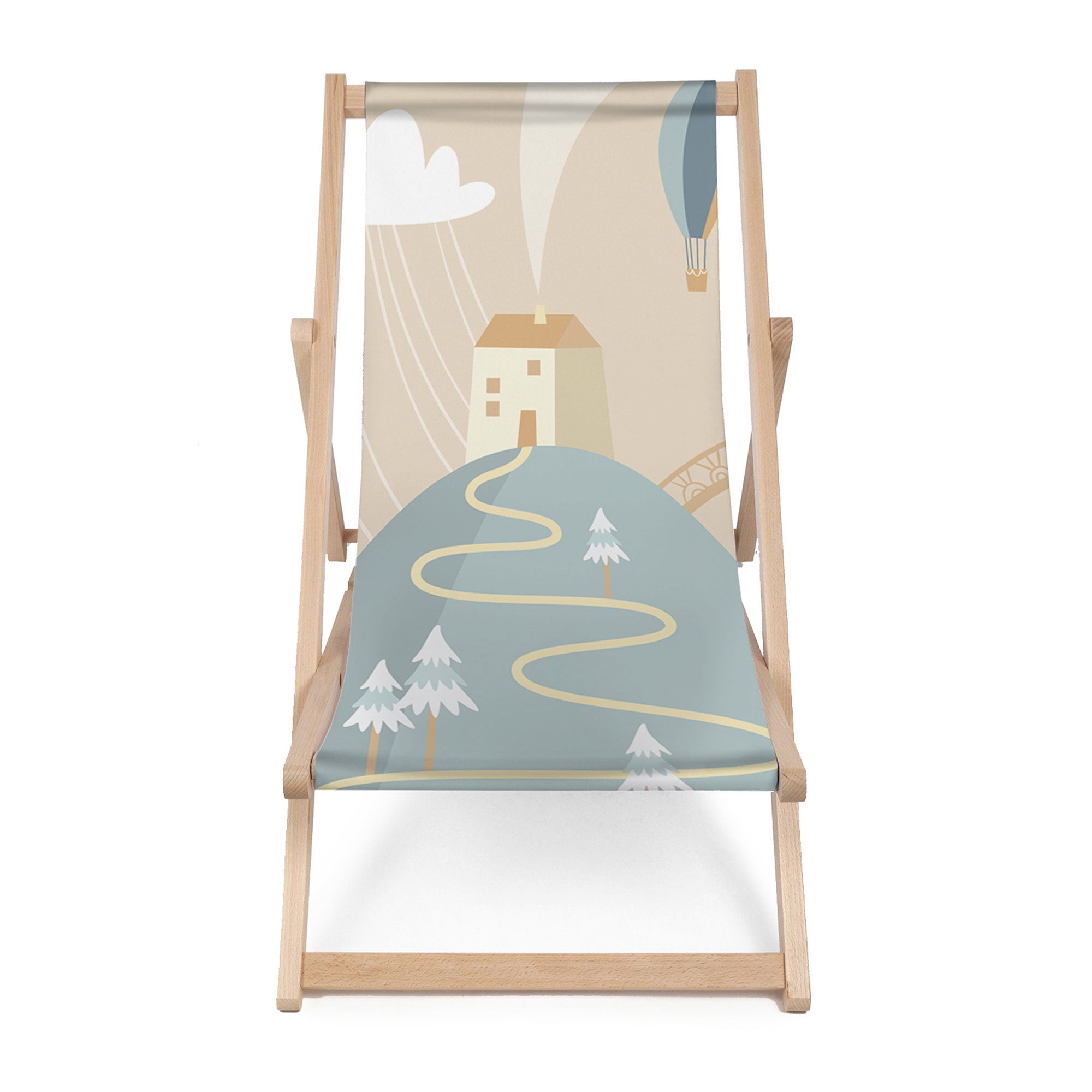 Wooden Deck Chair Sweet Home-M