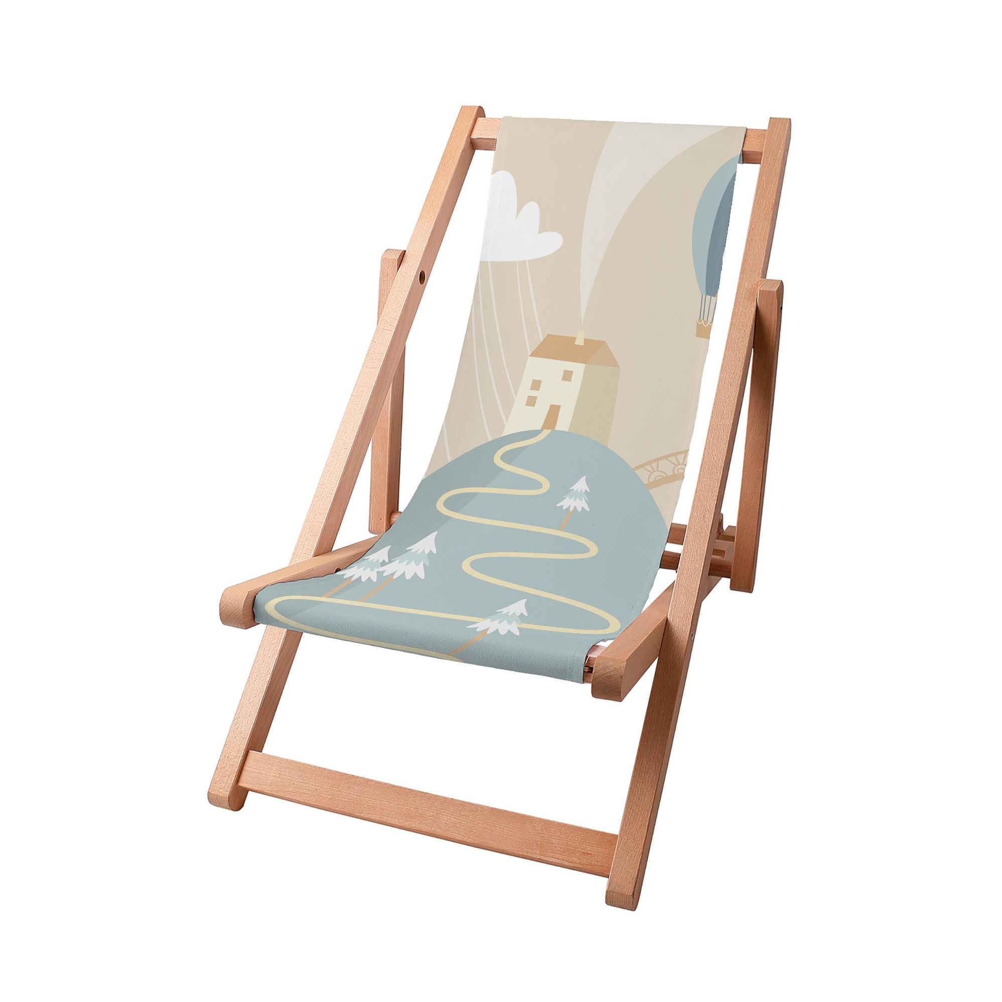 Wooden Deck Chair Sweet Home-S
