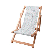 Wooden Deck Chair Unicorn with Heart